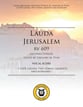 Lauda Jerusalem SATB Vocal Score cover